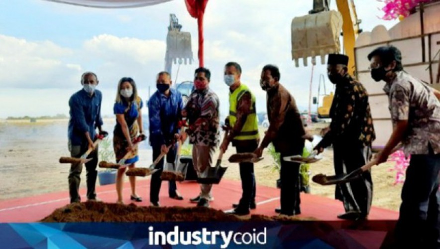 Groundbreaking pabrik peralatan rumah tangga milik PT Borine Technology Indonesia di Kawasan Industri Kendal (Foto:Dok.Industry.co.id)