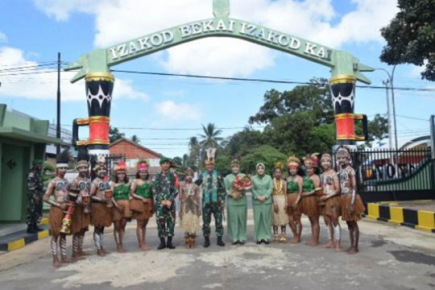  Korem 174 Merauke Komitmen Jaga Netralitas TNI Saat Pilkada 2020