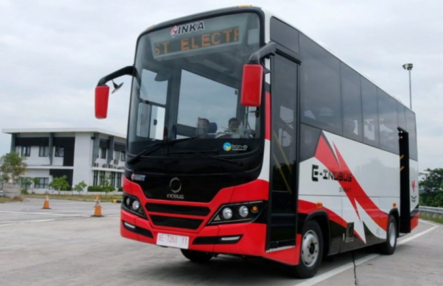 Prototype Bus Listrik E-INOBUS (Photo by BUMN)