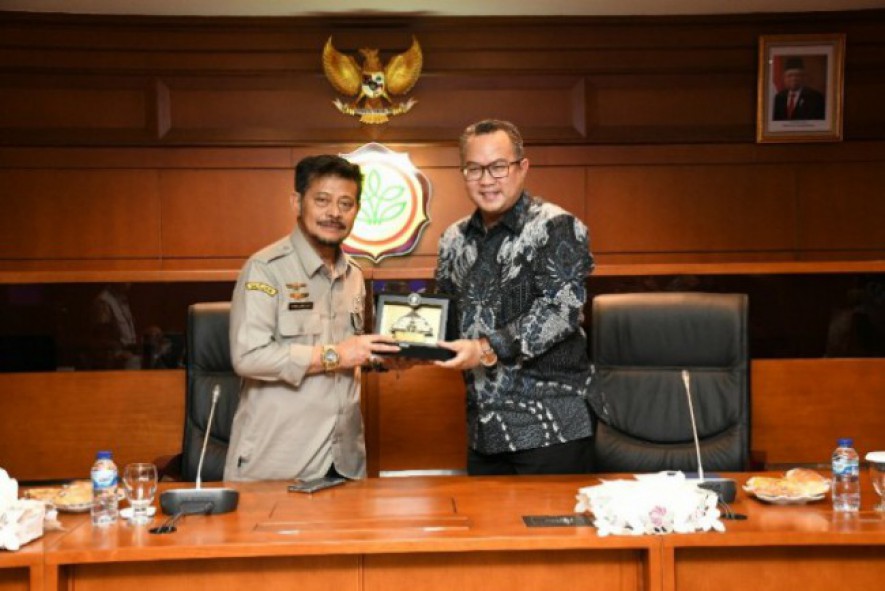 Arif Satria, Rektor IPB dan Menteri Pertanian Syahrul Yasin Limpo