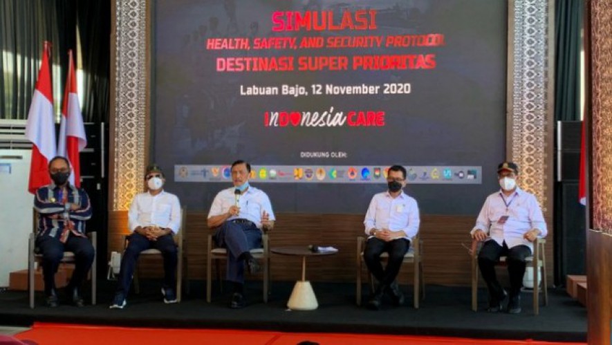 Kemenparekraf Gelar Simulasi Protokol 3K Destinasi Pariwisata Nasional