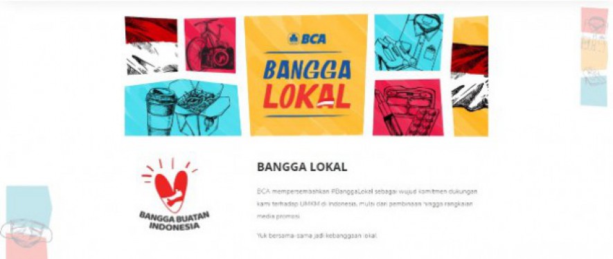 BCA Luncurkan Program Bangga Produk Lokal Dukung Sektor UMKM 