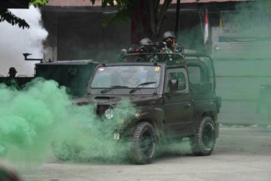 Prajurit Korps Marinir Tingkatkan Kemampuan Perang Perkotaan