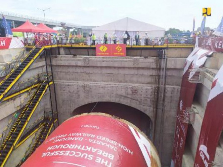 Terowongan 1 Kereta Cepat Jakarta Bandung