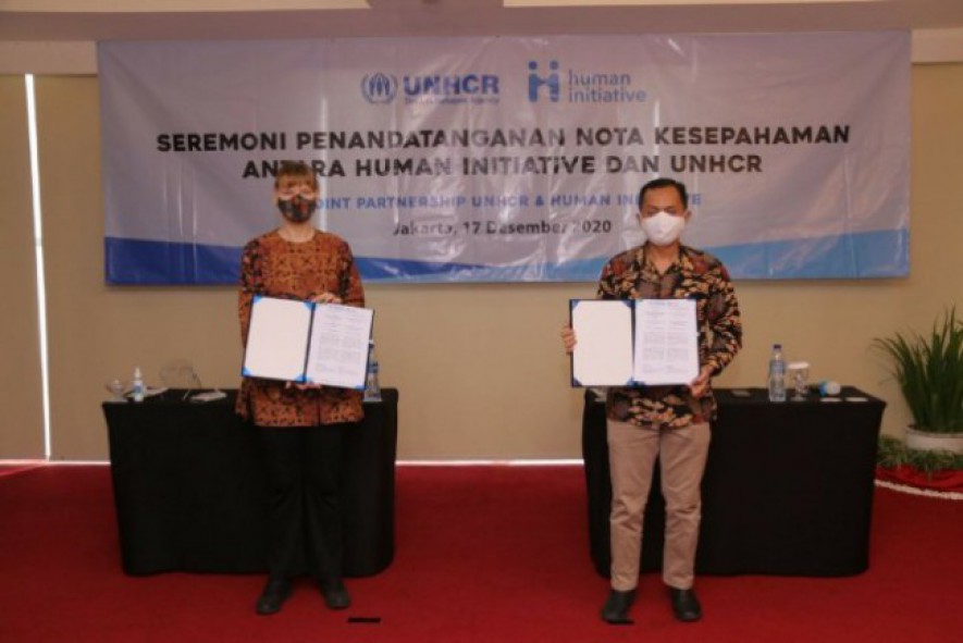 Human Initiative jalin kerjasama dengan UNHCR