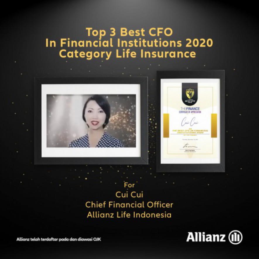 Top 3 Best CFO in Financial Institutions 2020 - Cui Cui