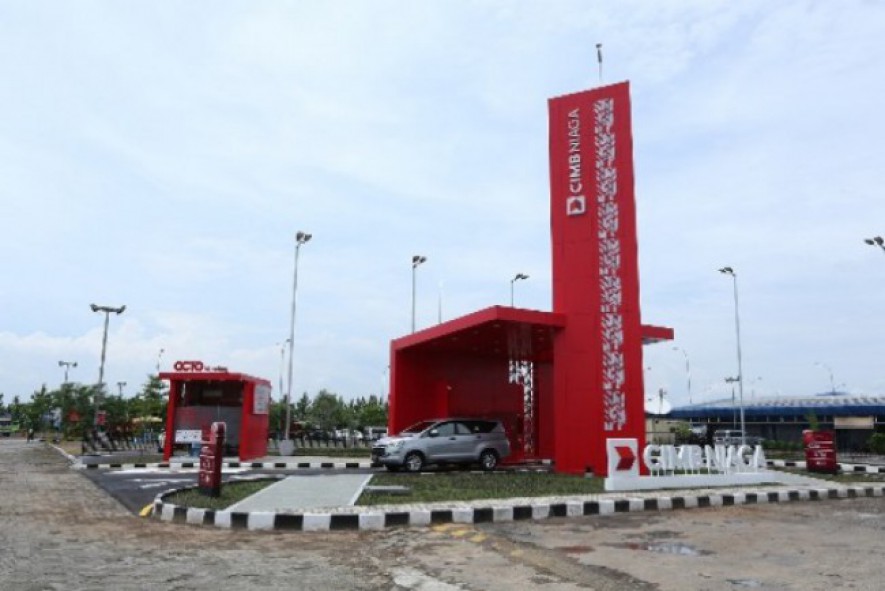 CIMB Niaga Hadirkan ATM Drive Thru di Rest Area KM 164 Tol Cipali 