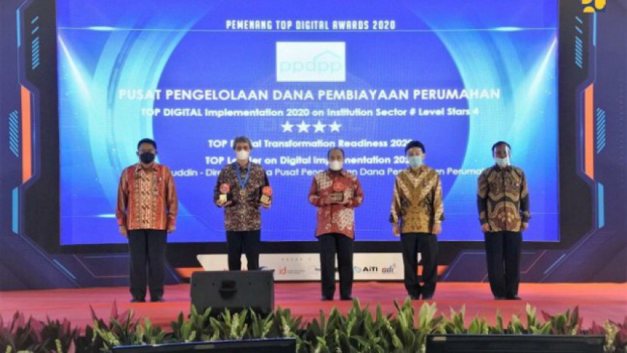 Kementerian PUPR Raih 3 Penghargaan dalam Top Digital Awards 2020