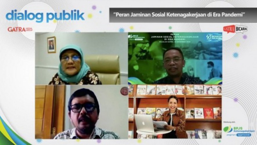 WEBINAR PERANAN JAMINAN SOSIAL KETENAGAKERJAAN DI ERA PANDEMI