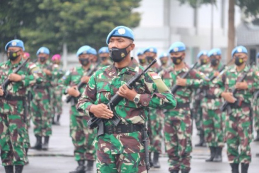 89 Prajurit Korps Marinir Siap Bertugas ke Monusco Congo