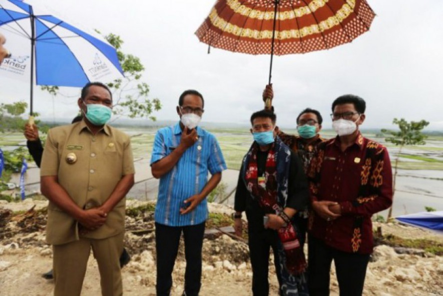 Menteri Pertanian Syahrul Yasin Limpo di NTT