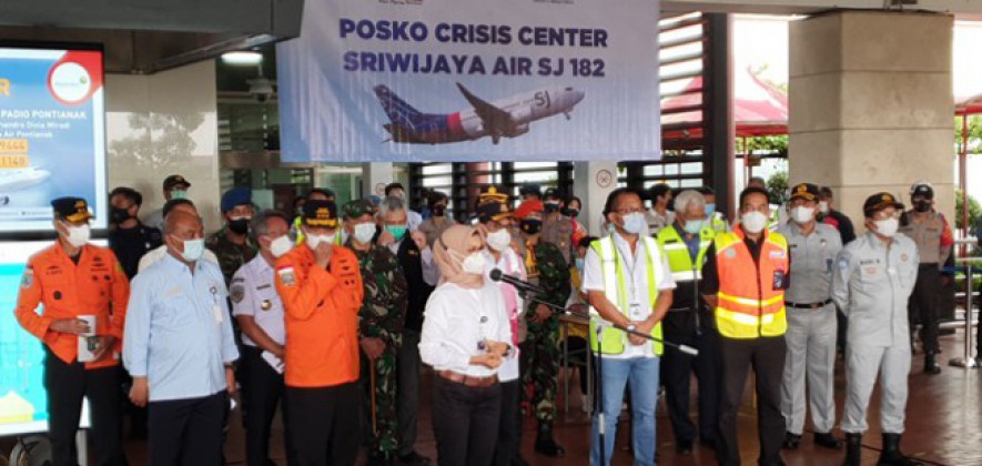 Sriwijaya Air Siap Fasilitasi Kebutuhan dan Penuhi Hak Keluarga Penumpang SJ-182