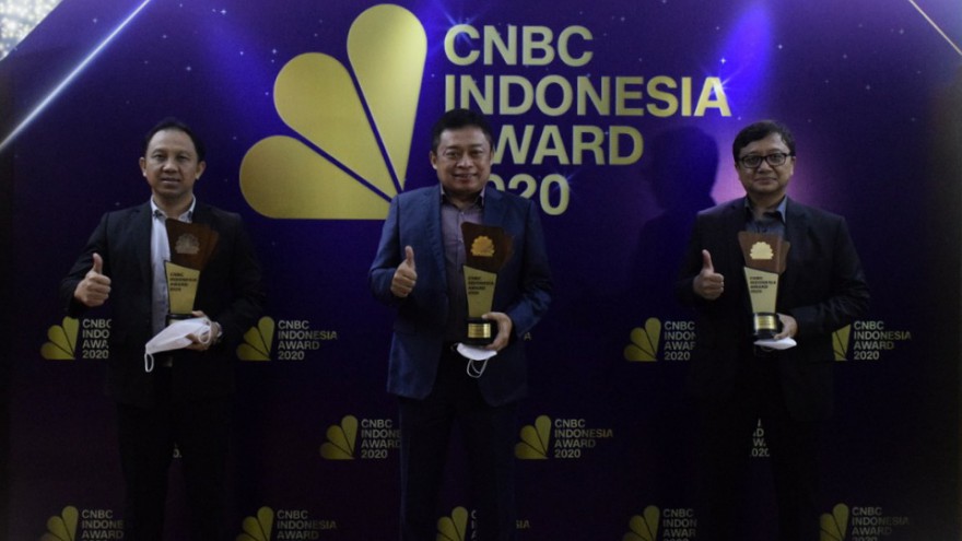 Telkom at the CNBC Indonesia Award 2020 