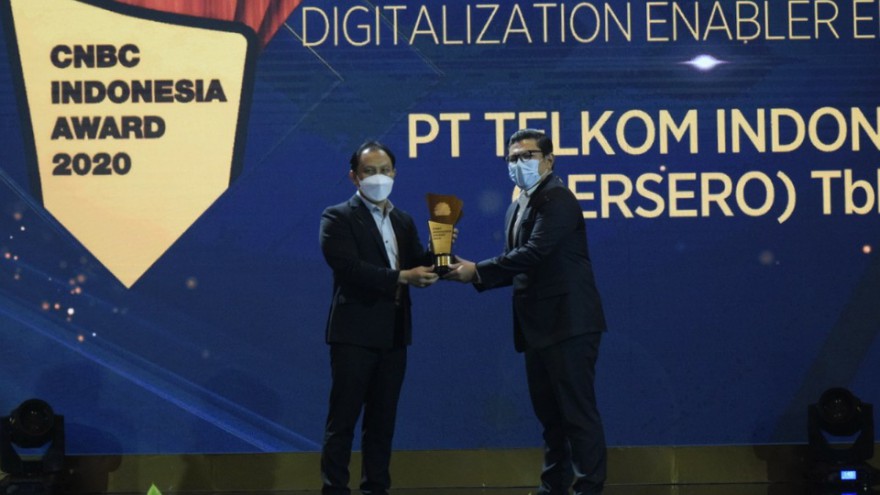 Telkom at the CNBC Indonesia Award 2020 