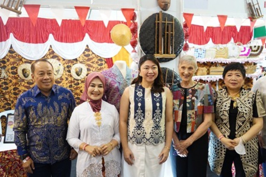 Indonesian Culture Captivates the Filipino Community at the 2023 International Bazaar