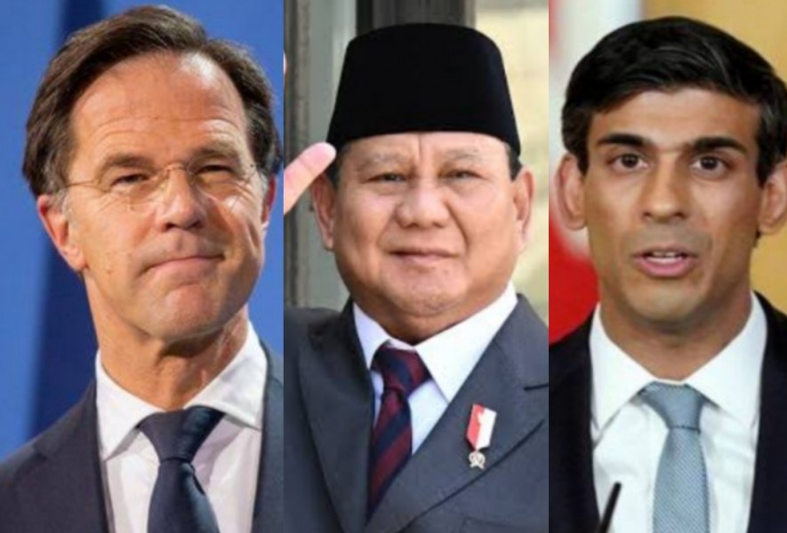 PM British, Prabowo Subianto, PM Dutch