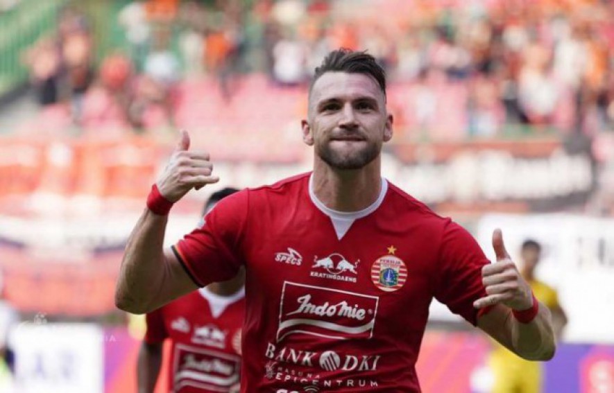 Penyerang Persija Jakarta, Marko Simic (Foto Dok Berita Satu)