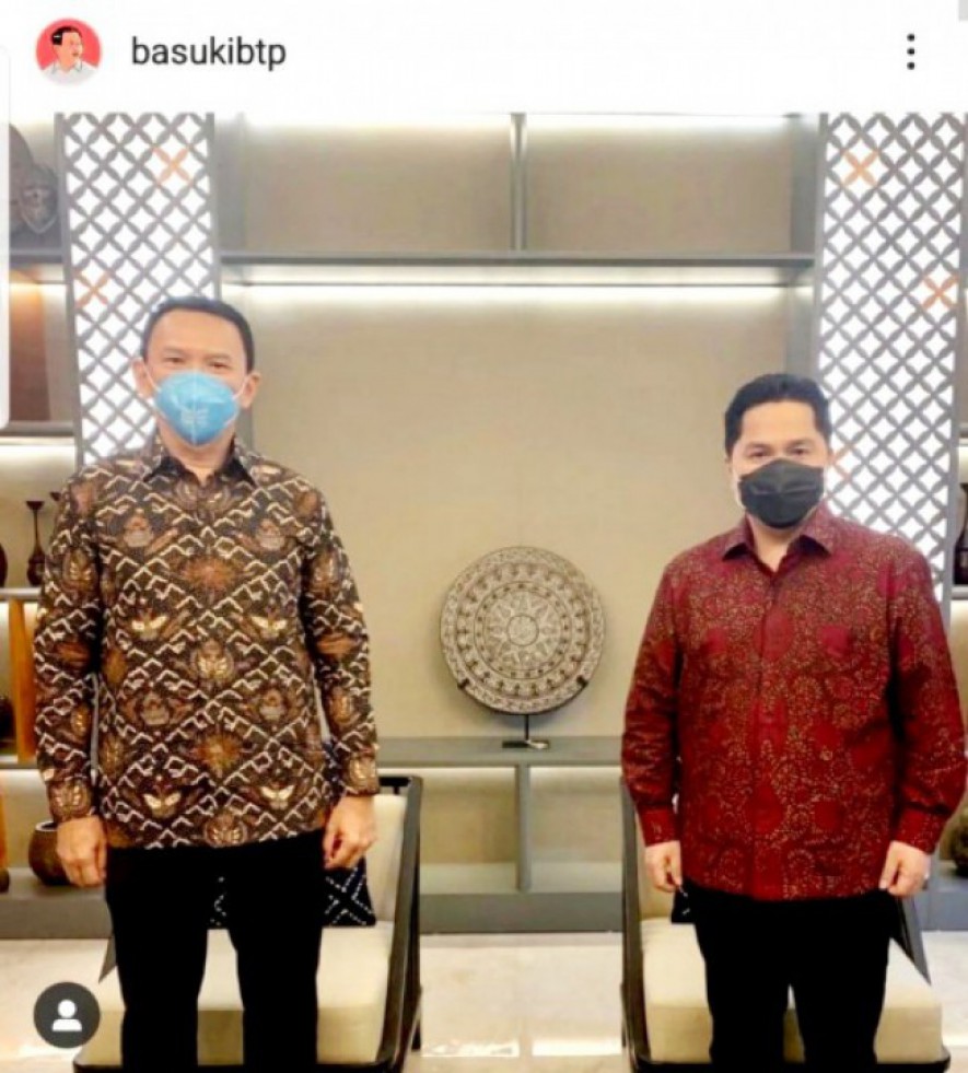 BTP dan Menteri BUMN Erick Thohir