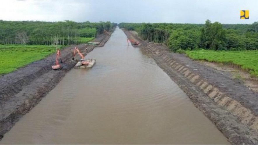 Rehabilitasi Irigasi pada Kawasan Food Estate Kalimantan Tengah