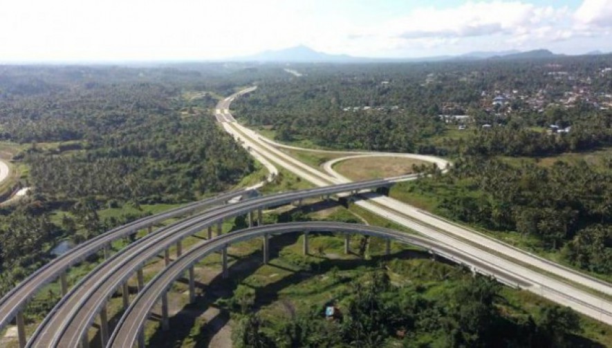 Jalan Tol Manado-Bitung Ruas Manado-Danowudu Siap Beroperasi