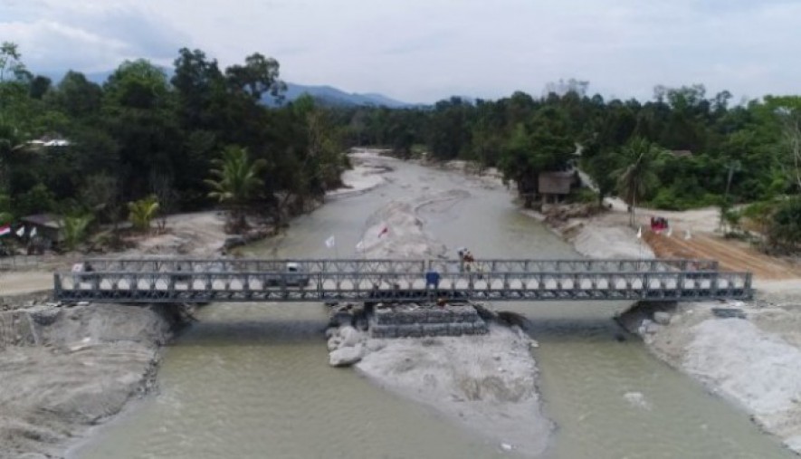 Hutama Karya Tuntaskan Pembangunan Jembatan di Luwu Utara